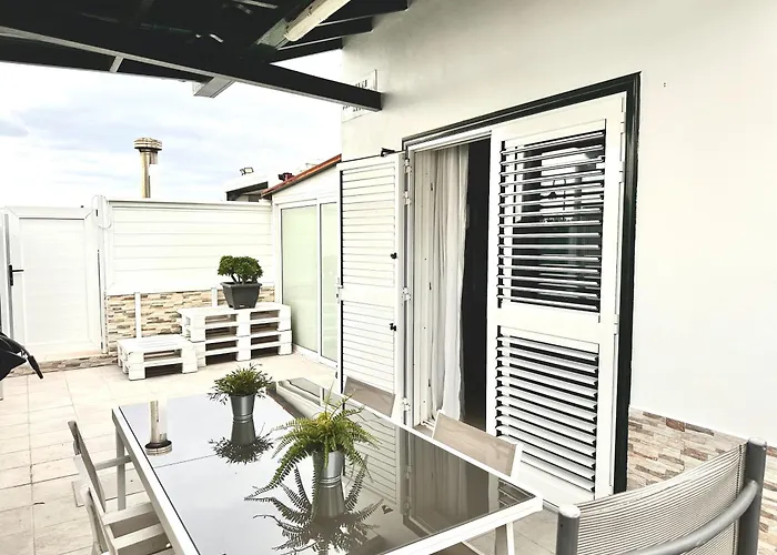 Hébergement de vacances Pambnb - House Next To The Beach, Terrace, Fiber Wi-fi, Bbq Abades (Tenerife)